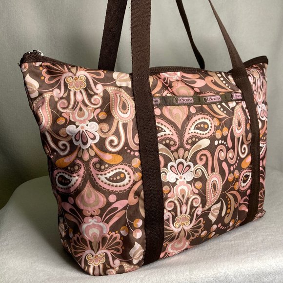 LeSportsac Paisley Zip-Top Tote - CHANDELIER - Picture 1 of 15